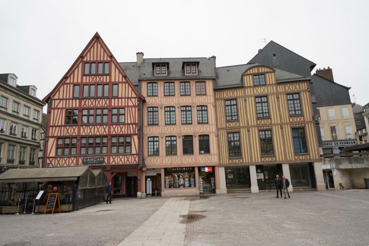 Appartement Place Du Vieux Marche Rouen Buitenkant foto
