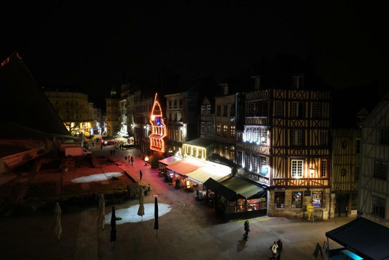 Appartement Place Du Vieux Marche Rouen Buitenkant foto
